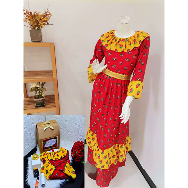 فستان قريقعان رمضاني قطن (1)